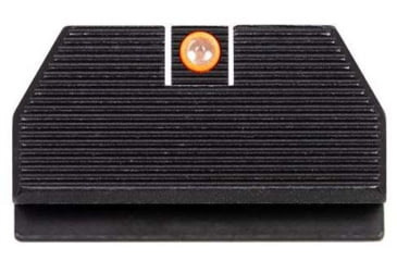 Image of Night Fision Optics Ready Stealth CZ Night Sight Set, CZ P-10 C/F/S, Orange Front Ring, Blank Rear Sight, CZU-077-286-355-OGZX