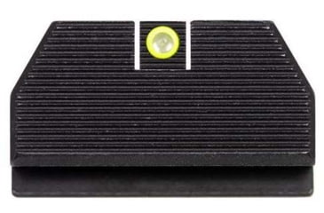 Image of Night Fision Optics Ready Stealth CZ Night Sight Set, CZ P-10 C/F/S, Yellow Front Ring, Blank Rear Sight, CZU-077-286-355-YGZX