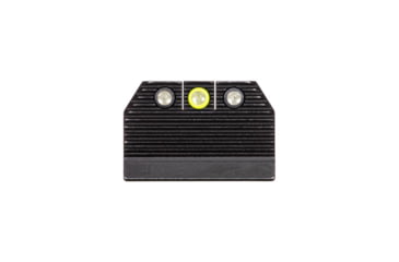 Image of Night Fision Optics Ready Stealth Night Sight Set for Sig P320/RMR/507c/508t/Romeo Pro w/ Yellow Front Ring, Black, One Size, SIG-180-345-332-YGZG