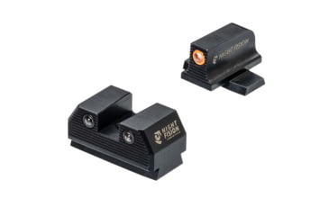 Image of Night Fision Optics Ready Stealth Night Sight Set for Sig P365/507k w/ Orange Front Ring, Black, One Size, SIG-180-240-238-OGZG