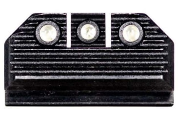 Image of Night Fision Optics Ready Stealth Springfield Armory Night Sight Set, Springfield Hellcat OSP/XD-S w/ 507k, Black Front Ring, SPR-229-248-268-ZGZG