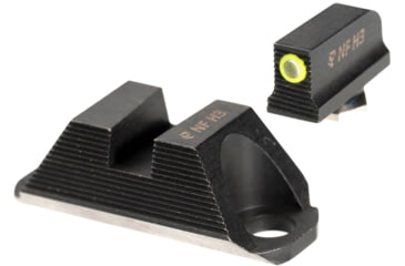 Image of Night Fision Optics Ready Stealth Square-Notch Tritium Pistol Night Sight w/ COA Optic