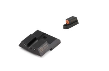 Image of Night Fision Perfect Dot Front Night Sights w/ U Notch Rear for CZ-USA, Orange Front w/ Green Tritium - Black Rear w/ Gree, fits P-07 &amp; P-09, CZU-076-007-OGZG