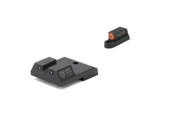 Image of Night Fision Perfect Dot Front Night Sights w/ U Notch Rear for CZ-USA, Orange Front w/ Green Tritium - Black Rear w/ Gree, fits P-10 C, CZU-077-007-OGZG