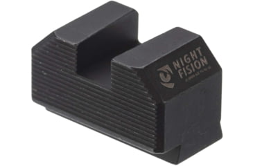 Image of Night Fision Plate + Blacked Out Sights Combo 507K to Glock 43x MOS, Black, GLK-OPBS-507K-43X-ZXZX