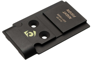 Image of Night Fision Plate + Blacked Out Sights Combo 509T to Glock Full Size MOS, Black, GLK-OPBS-509T-MOS-ZXZX