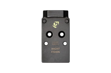 Image of Night Fision Plate + Blacked Out Sights Combo RMR/507c to CZ-P10, Black, CZU-OPBS-RMR-P10-ZXZX