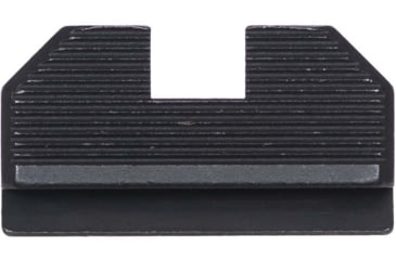 Image of Night Fision Plate + Tritium Ylw Front Sight Combo 507K to Glock 43x MOS, Black, GLK-OPBS-507K-43X-YGZX