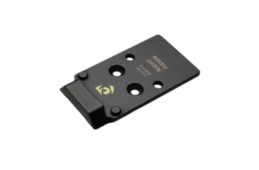 Image of Night Fision Holosun 507c Adaptor Plate + Tritium Ylw Front Sight Combo RMR/507c to CZ-P10, Black, CZU-OPBS-RMR-P10-YGZX