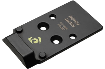 Image of Night Fision RMR/507c to CZ-P10 Optic Mounting Plate, Black, CZU-OP-RMR-P10