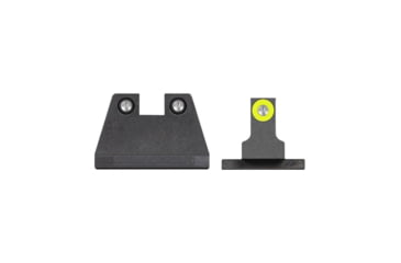 Image of Night Fision Suppressor Height Night Sight Set, Sig P320/P365, Yellow Front, Black, SIG-179-003-YGZG