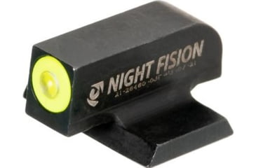 Image of Night Fision Tritium Front Sight for FN 509 w/ Yellow Ring, Black, One Size, FN-100-001-YGXX