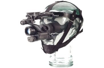 Image of Night Optics Sentry 14 Gen 4G 1x Night Vision Monocular, Weapon/Helmet Mountable, B/W Gated, Manual Gain, Black NM-P144GBW