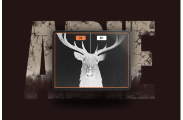 Image of NIGHT PEARL Marten 650 Thermal Rifle Scopes, 2.8x50mm, 640x480 px, Black, 2NPMARTEN650