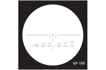 Image of NightForce 12-42x56mm NXS Illuminated Reticle Rifle Scopes - NP-1RR Reticle