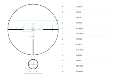 Image of NightForce 4.5x24mm Competition Service Rifle Scope, 30mm Tube, Second Focal Plane, SR-2 Reticle, Black, C580