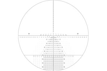Image of NightForce ATACR, 5, 25x56mm F1, Zerostop Rifle Scope, .1 Mil, Radian, DigIllum, PTL, TReMoR3, C574