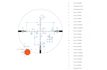 Image of NightForce ATACR 5-25x56mm Rifle Scope, 34mm, Zerostop, 1 Mil-Radian, Digillum Mil-R Reticle, Black, Full-Size, C554