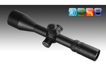 Image of Nightforce ATACR 5-25x56mm Rifle Scope w/ Zerostop - .1 Mil-Radian - Mil-R Reticle, Black C446