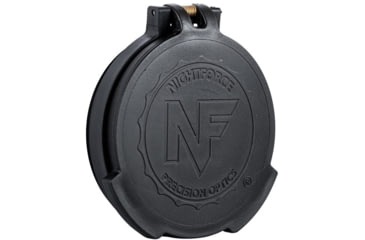 Image of NightForce NXS 10x Objective Flip-Up Lens Cap, Black, 42mm, A470