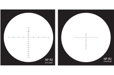Image of NightForce 2.5-10x32mm NXS Compact Illuminated Reticle Rifle Scopes - NP-R2 Reticle