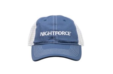 Image of NightForce Hat, Blue, Mesh Back, Embroidered, Adjustable, A422