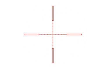 Image of NightForce Mil-Dot Illuminated Reticle