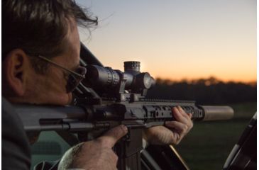 Image of NightForce NX8 F1 Riflescope, 1-8x24mm, 30mm Tube, First Focal Plane, FC-Mil Reticle, Black, C598