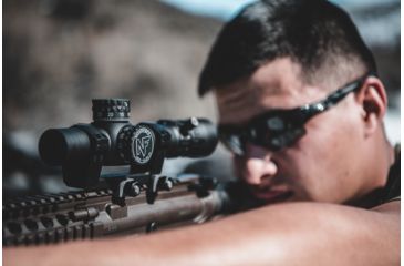 Image of NightForce NX8 F1 Riflescope, 1-8x24mm, 30mm Tube, First Focal Plane, FC-Mil Reticle, Black, C598