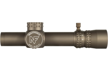 Image of NightForce NX8 1-8x24mm Capped Rifle Scope, 30mm Tube, First Focal Plane, FC-MOA Reticle, Dark Earth, C691