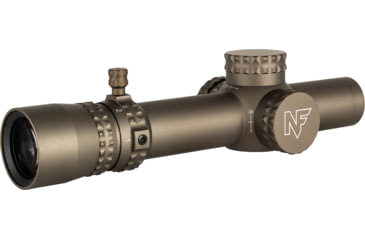 Image of NightForce NX8 1-8x24mm Capped Rifle Scope, 30mm Tube, First Focal Plane, FC-MOA Reticle, Dark Earth, C691