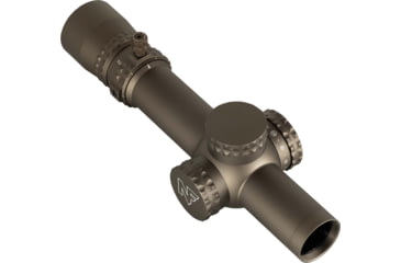 Image of NightForce NX8 1-8x24mm Capped Rifle Scope, 30mm Tube, First Focal Plane, FC-MOA Reticle, Dark Earth, C691