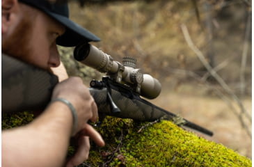 Image of NightForce NX8 2.5-20x50mm F1 Rifle Scope, 30mm Tube, First Focal Plane, MOAR Reticle, Dark Earth, C685