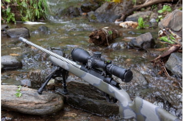 Image of NightForce NX8 4-32X50mm Rifle Scope F2, ZeroStop, .1 Mil-Radian, DigIllum, PTL, Mil-CF2D, Black, C640