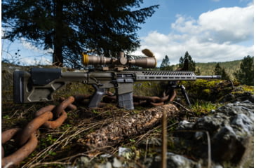 Image of NightForce NX8 4-32x50mm Rifle Scope, 30mm Tube, First Focal Plane, MOAR Reticle, Dark Earth, C687