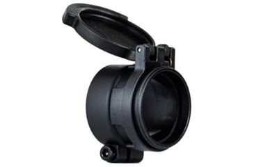 Image of NightForce NX8 8x Rifle Scope Objective Flip-Up Lens Caps, Black, A538
