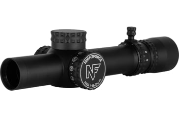 Image of NightForce NX8 Capped E/W Rifle Scope, 1-8x24mm, 30mm Tube, FC-DMx Reticle, Black, C654