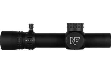Image of NightForce NX8 Capped E/W Rifle Scope, 1-8x24mm, 30mm Tube, FC-DMx Reticle, Black, C654