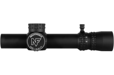 Image of NightForce NX8 Capped E/W Rifle Scope, 1-8x24mm, 30mm Tube, FC-DMx Reticle, Black, C654
