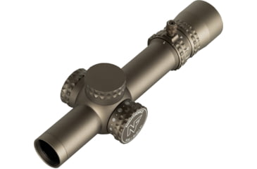 Image of NightForce NX8 Capped E/W Rifle Scope, 1-8x24mm, 30mm Tube, FC-DMx Reticle, Dark Earth, C663