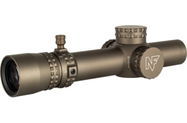 Image of NightForce NX8 Capped E/W Rifle Scope, 1-8x24mm, 30mm Tube, FC-DMx Reticle, Dark Earth, C663