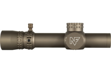 Image of NightForce NX8 Capped E/W Rifle Scope, 1-8x24mm, 30mm Tube, FC-DMx Reticle, Dark Earth, C663
