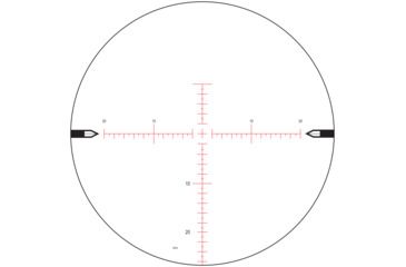 Image of NightForce NX8 Rifle Scope, 2.5-20x50mm, First Focal Plane, .250 MOA, MOAR Reticle, Black, C622