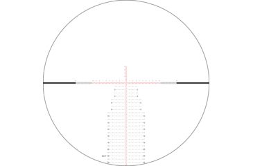 Image of NightForce NX8 Rifle Scope, 2.5-20X50mm, 30mm Tube, First Focal Plane, F1, ZeroStop, .1 Mil-Radian , DigIllum, Mil-XT Reticle, C632