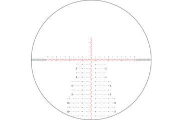 Image of NightForce NX8 Rifle Scope, 2.5-20X50mm, 30mm Tube, First Focal Plane, F1, ZeroStop, .1 Mil-Radian , DigIllum, Mil-XT Reticle, C632