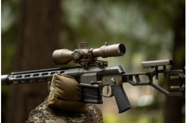 Image of NightForce NX8 ZeroStop Rifle Scope, 2.5-20mm, 30mm Tube, F1/FFP, MIL-XT Reticle, Dark Earth, C665