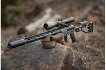Image of NightForce NX8 ZeroStop Rifle Scope, 4-32mm, 50mm Tube, MIL-XT Reticle, Dark Earth, C667