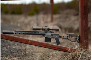 Image of NightForce NX8 ZeroStop Rifle Scope, 4-32mm, 50mm Tube, MIL-XT Reticle, Dark Earth, C667