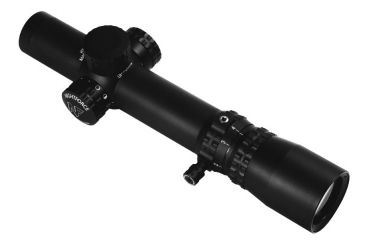 Image of Demo,Nightforce NXS 1-4x24mm Compact Rifle Scope,.250 MOA,NVD - PTL w/Mil-Dot ReticleC495-DEMO