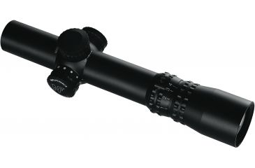 Image of NightForce 1-4x24 NXS Compact Illuminated Reticle Rifle Scope, angle view